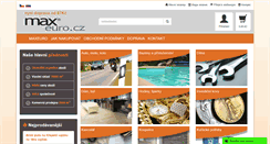 Desktop Screenshot of maxeuro.cz